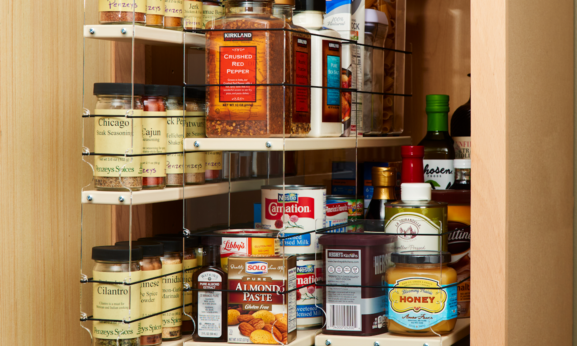 Get Organized with a Vertical Spice Rack