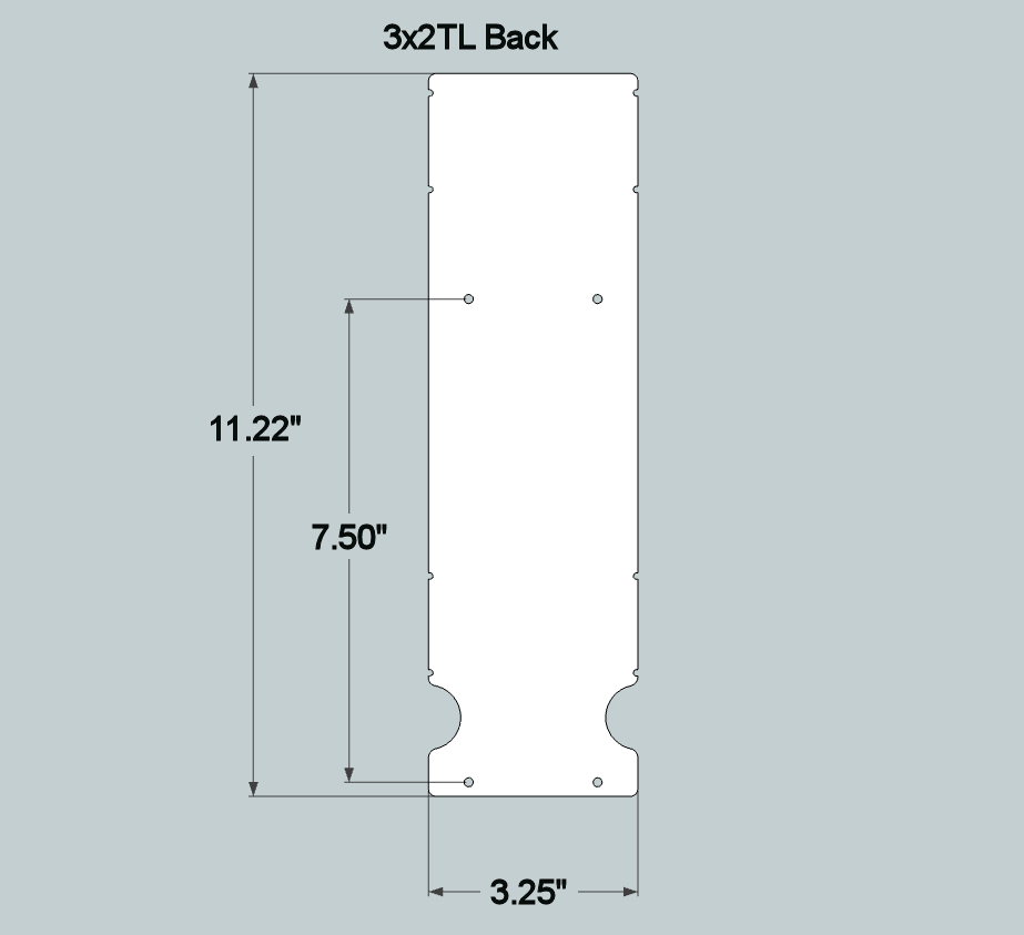 3x2TLx11 Replacement Front or Back - Current