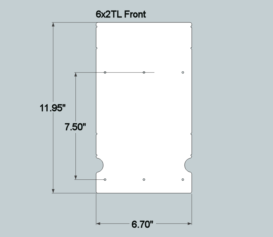 6x2TLx11 Replacement Front or Back - Current