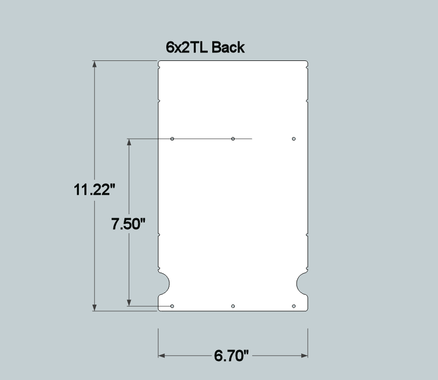 6x2TLx11 Replacement Front or Back - Current