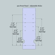 3x2x11 Variable Front or Back