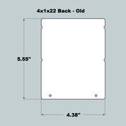 4x1x22 Replacement Old Style Front or Back/Middle