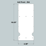 4x2x11 Replacement Old Style Front or Back