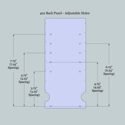 4x2x11 Variable Front or Back