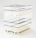 33x2x11 Spice Rack Cream